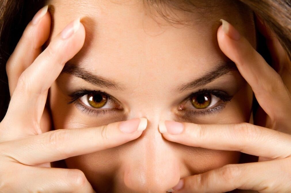 Eye gymnastics to restore vision